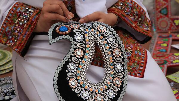 Hand Coin Embroidery (Sistan and Baluchestan)